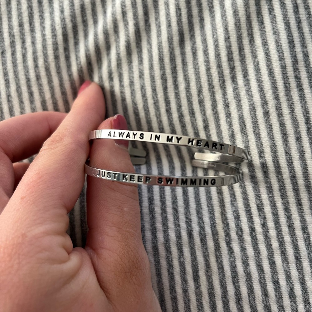 Mantra band bracelet bundle